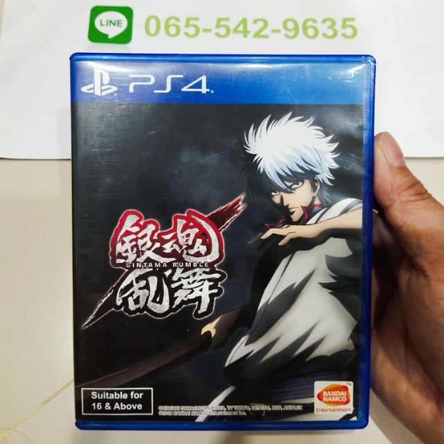 Gintama Rumble ps4 แผ่นแท้ มือ2 (english zone 3 )