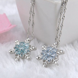 สร้อยคอเกล็ดหิมะ • Snowflake Necklace