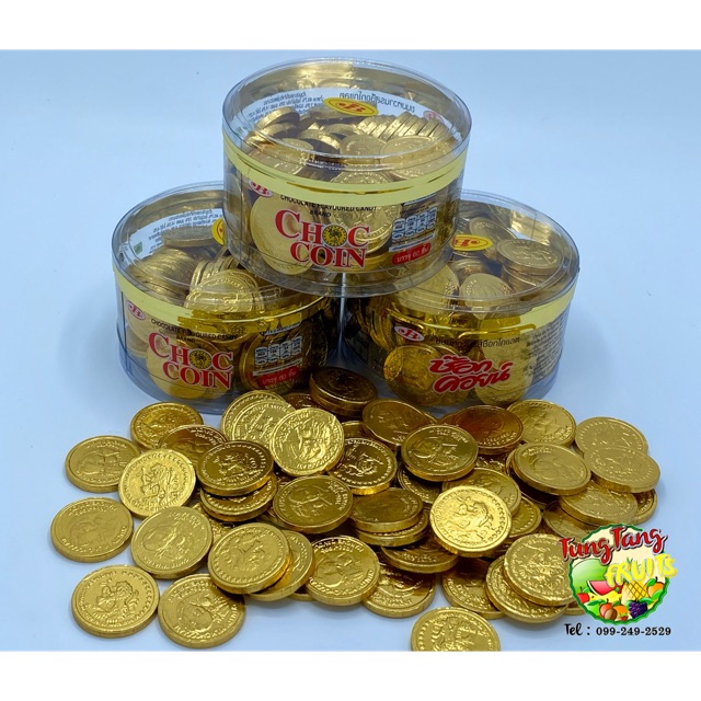 รวมกัน 99+ ภาพ ช็อคโกแลต เหรียญทอง คมชัด