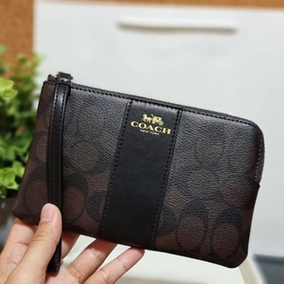 กระเป๋าสตางค์ กระเป๋าคล้องมือcoach F58035