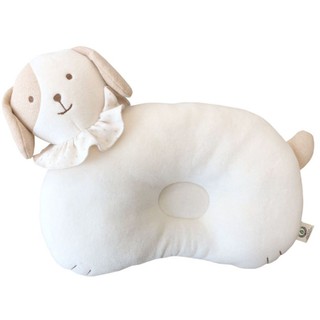 John N Tree Organic - Baby Protective Pillow -  หมอนหลุมออร์เเกนิค หมอนหัวทุย หมอนกันหัวเเบน หมอนหัวสวย Peekaboo Puppy