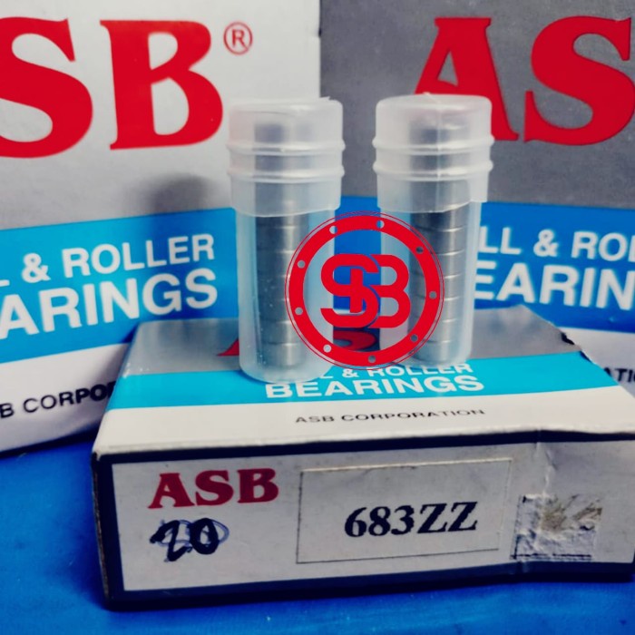 แบริ่ง 683 ZZ ASB GUARANTEEED ต้นฉบับ