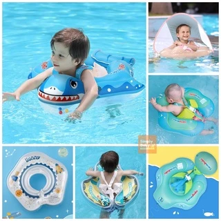 Simply Baby ห่วงยางว่ายน้ำเด็ก ห่วงยางเด็ก ห่วงยางพยุงตัว swimbobo สำหรับเด็กอายุ 0-72 เดือน [B33]
