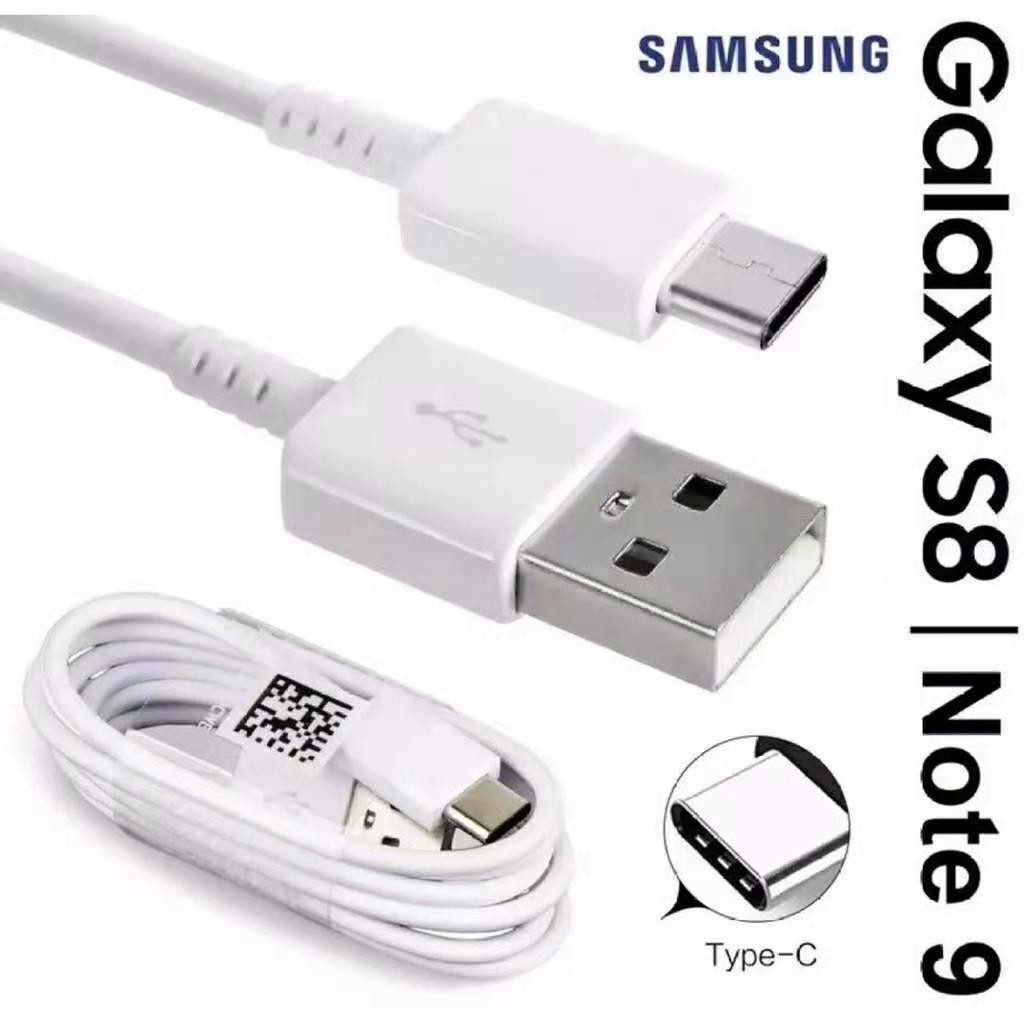 ชุดชาร์จ/สายชาร์จ Type C ซัมซุง แท้ Note9,8,S10,S9+S9,S8+,S8 USB S20 A50A51A70Type C Charge cable samsung ยาว1m