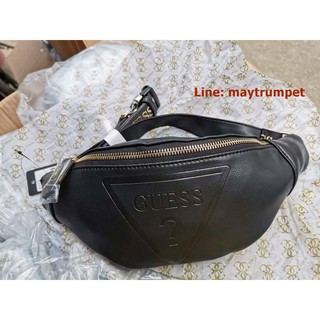 GUESS GYM EMBOSSED LOGO WAIST PACK