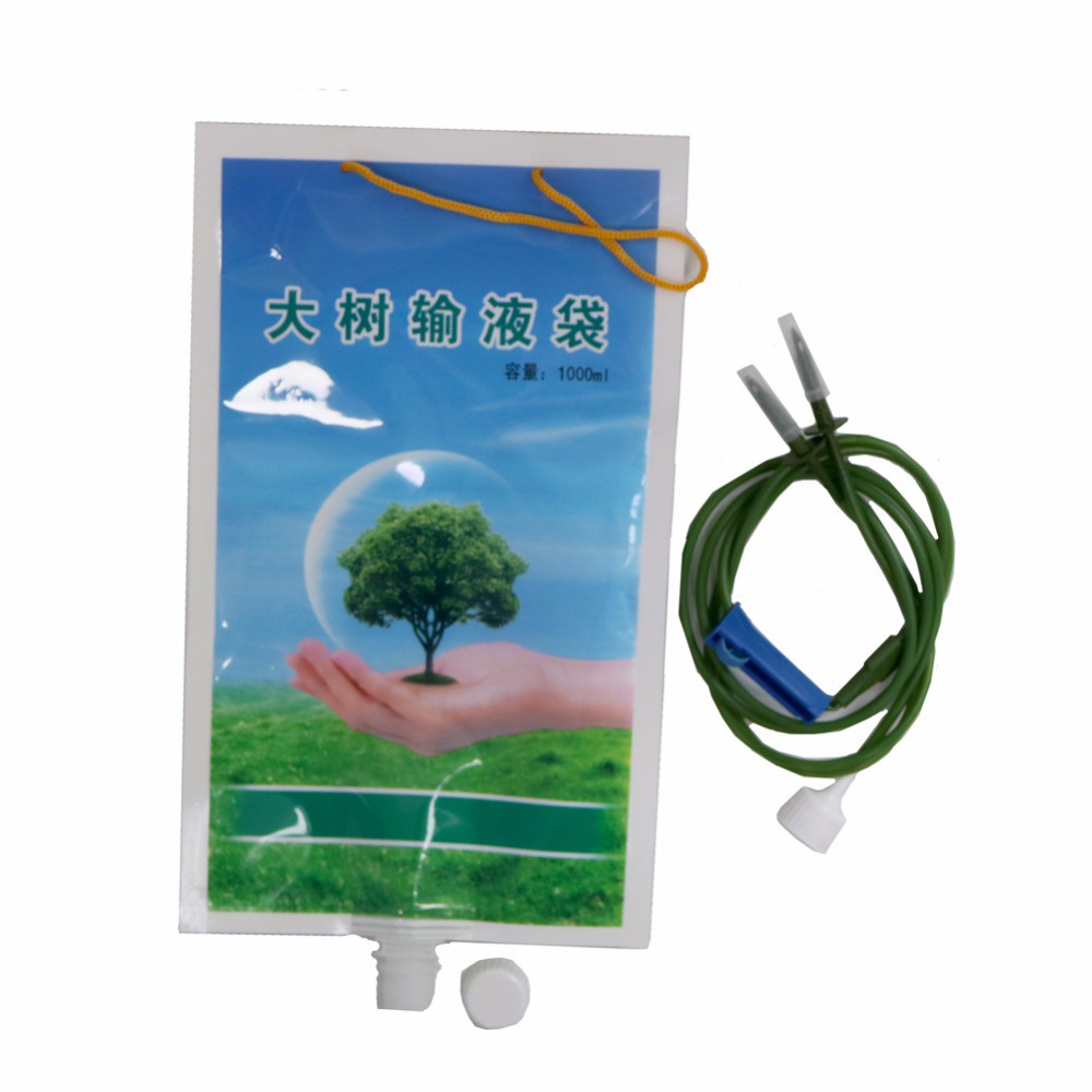 1 ชุด Tree Nutrition Infusion Bag 1000ml Garden Big Tree Transplant ปุ๋ย