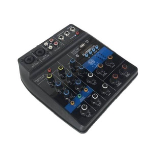 LXJ มิกเซอร์ MIXER 4  channel MP3 USB SD มีBluetooth รุ่น lxj400bt