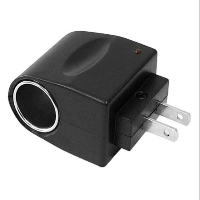 ปลั๊กแปลงไฟบ้านเป็นไฟรถยนต์ 220V 12V DC