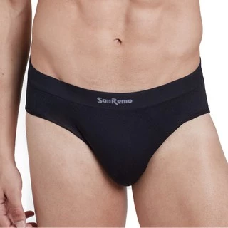 [ คุ้ม 4 ตัว ] Sanremo Brief แซนรีโม กางเกงในชาย กางเกงในผู้ชาย นุ่ม กระชับ ยืดหยุ่นคืนตัวดีมาก ใส่สบาย NIS-SRMSL3 (4 P)