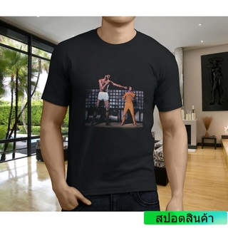 แฟชั่น เสื้อยืด ผ้าฝ้าย พิมพ์ลาย Bruce Lee And Kareem Abdul Jabbar S Fathers Day สไตล์คลาสสิก สําหรับผู้ชาย