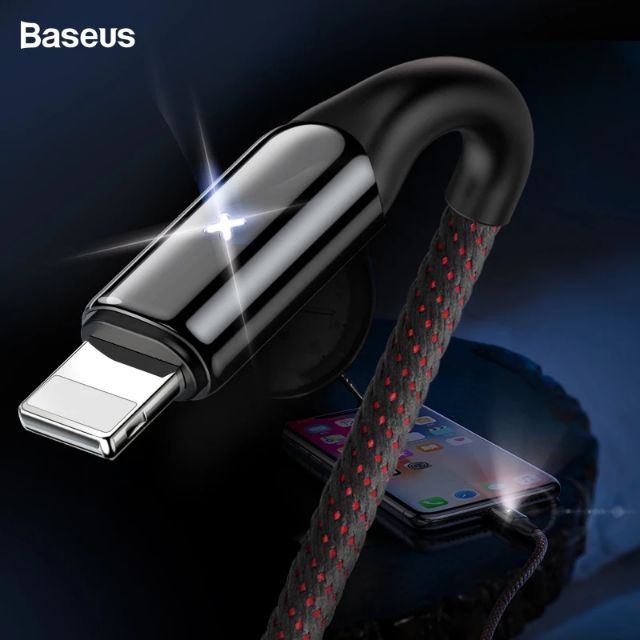 Baseus X-shaped Light  สายชาร์จไอโฟน🆕