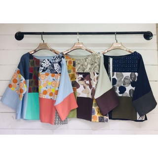 เสื้อผ้าลินินอย่างดีมีลูกเล่นสลับสีสลับลาย งานแฟชั่นเนื้อผ้าดี สวมใส่ง่ายฟรีไซร์
