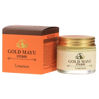 พร้อมส่ง !!  Berrisom Gold Mayu Cream เบอร์ริซัม มายูโกลว์ครีม 70 กรัม