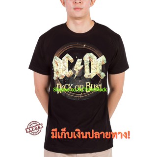 เสื้อยืดวินเทจเสื้อวง Ac/Dc เสื้อลาย acdc เอซี/ดีซี เสื้อร็อค เสื้อทัวร์ เสื้อวินเทจ RCM1446S-5XL