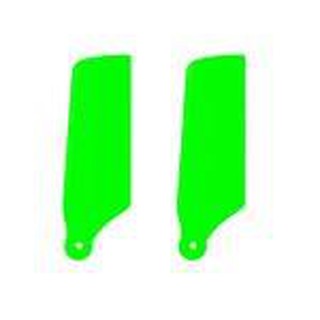 450 FBL 450 Tail Blade Funky - สีเขียว - รุ่น : Belt - CP, Trex V1/V2