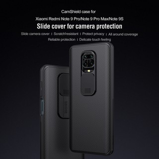 Xiaomi Redmi Note 9s Nillkin CamShield Case เคสมือถือ ฝาหลัง ปิดตัวกล่องได้ (ของแท้100%)