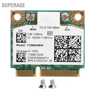 การ์ดไร้สาย N 1000 112BNHMW 300Mbps 802.11b / G / N ขนาดเล็กสําหรับเครือข่าย Pci ‿E