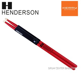 Henderson ไม้กลองสีแดง ไซส์ 5A