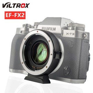 Viltrox EF-FX2 0.71Xวงแหวนปรับโฟกัสและอะแดปเตอร์ที่เพิ่มขึ้นอัตโนมัติถ่ายโอนเลนส์เมาท์ Canon EF กล้อง Fuji X mount ไมโครเดียว