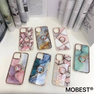 เคส มือถือ Case Marble Ring Mobest iph 13 / S21 FE / S22 Plus / S22 Ultra  ลาย หินอ่อน แหวน ( พร้อมส่ง ในไทย )