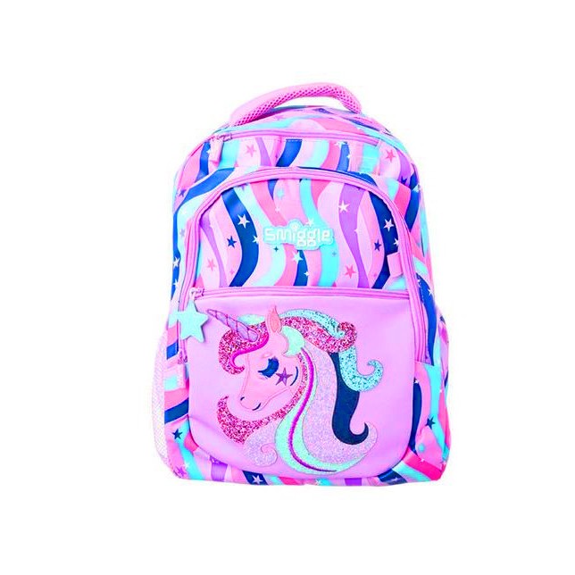 ✈Smiggle Backpack กระเป๋าสะพายหลัง ขนาด 16 นิ้ว กระเป๋านักเรียน ของแท้ มีหลายแบบ smiggle 💖จาก AUD