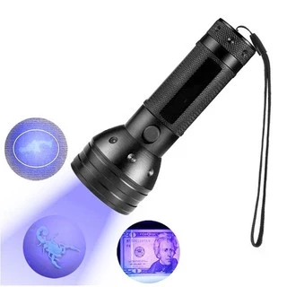 ไฟฉายUV 51LEDไฟฉาย395nm Violet Flash Light Ultravioletไฟหลอดไฟยูวีอลูมิ