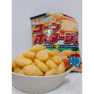 Riska Corn Portage ขนมข้าวโพดอบกรอบ รสซุปข้าวโพด🌽