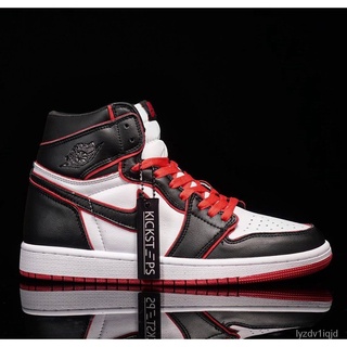 Nike ของแท้ 100% - Air Jordan 1 Retro "Blood Line" - HI QUALITY PREMIUM