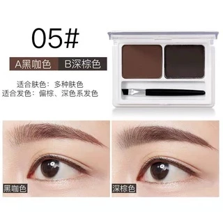 M059 คิ้วฝุ่นตลับ 2 สี เฉดดิ้งไฮไลท์ MAYCHEER Smooth Texture