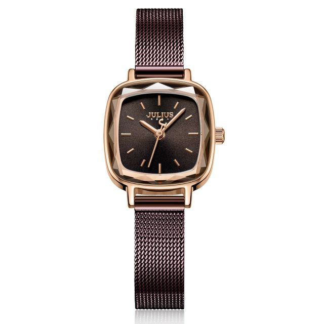 Julius นาฬิกาแฟชั่นเกาหลีของแท้ 💯% ประกันศูนย์ไทย นาฬิกาข้อมือผู้หญิง สายสแตนเลส รุ่น Ja-1148