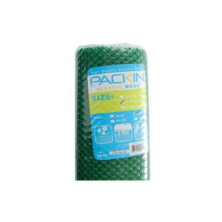 ตาข่ายพลาสติก #150 PACK IN 0.9X5m. GREEN | PACK IN | 8855021956254 รั้ว รั้วและเชือกกั้น ต่อเติมซ่อมแซมบ้าน ตาข่ายพลาสติ