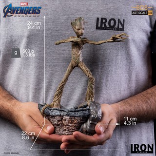 พร้อมส่ง 📦 Iron Studios BDS Art Scale 1/10 Avengers: Endgame - Groot