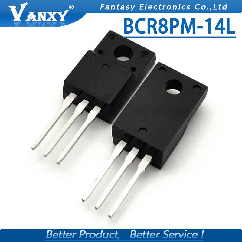 10pcs BCR8PM-14L TO-220F BCR8PM TO-220 600V 16A