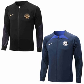 เสื้อแจ็กเก็ต เสื้อวอร์ม ลายทีมชาติฟุตบอล Chelsea 22-23 ชุดเยือน สําหรับผู้ชาย