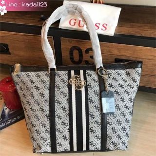 Guess Factory Large Tote Handbag ของแท้ ราคาถูก