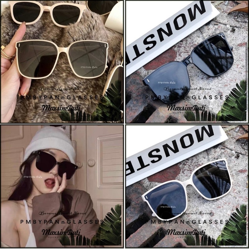 รุ่นDro50 งานปั้มแบรนด์ รุ่นGM งานขายดี เหมาะกับทุกรูปหน้า แว่นตากันแดด ทรงดาราเกาหลีนิยม