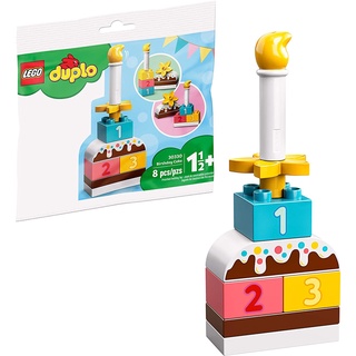 Lego 30330 DUPLO เค้กวันเกิด Polybag สําหรับเด็ก (9 ชิ้น) Polybag Bagged