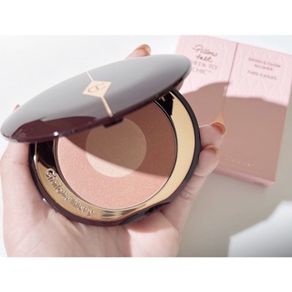 ✅พร้อมส่ง/ของแท้💯✅ CHARLOTTE TILBURY Cheek to Chic Brusher 8g #Pillow Talk
