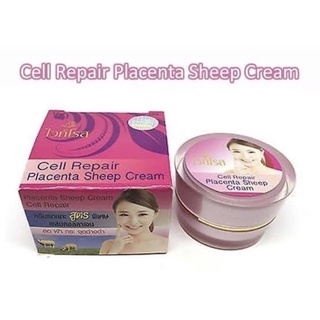 White Rose Cell Repair Placenta Sheep Cream 12g. ไวท์โรส ครีมรกแกะสูตรพิเศษ