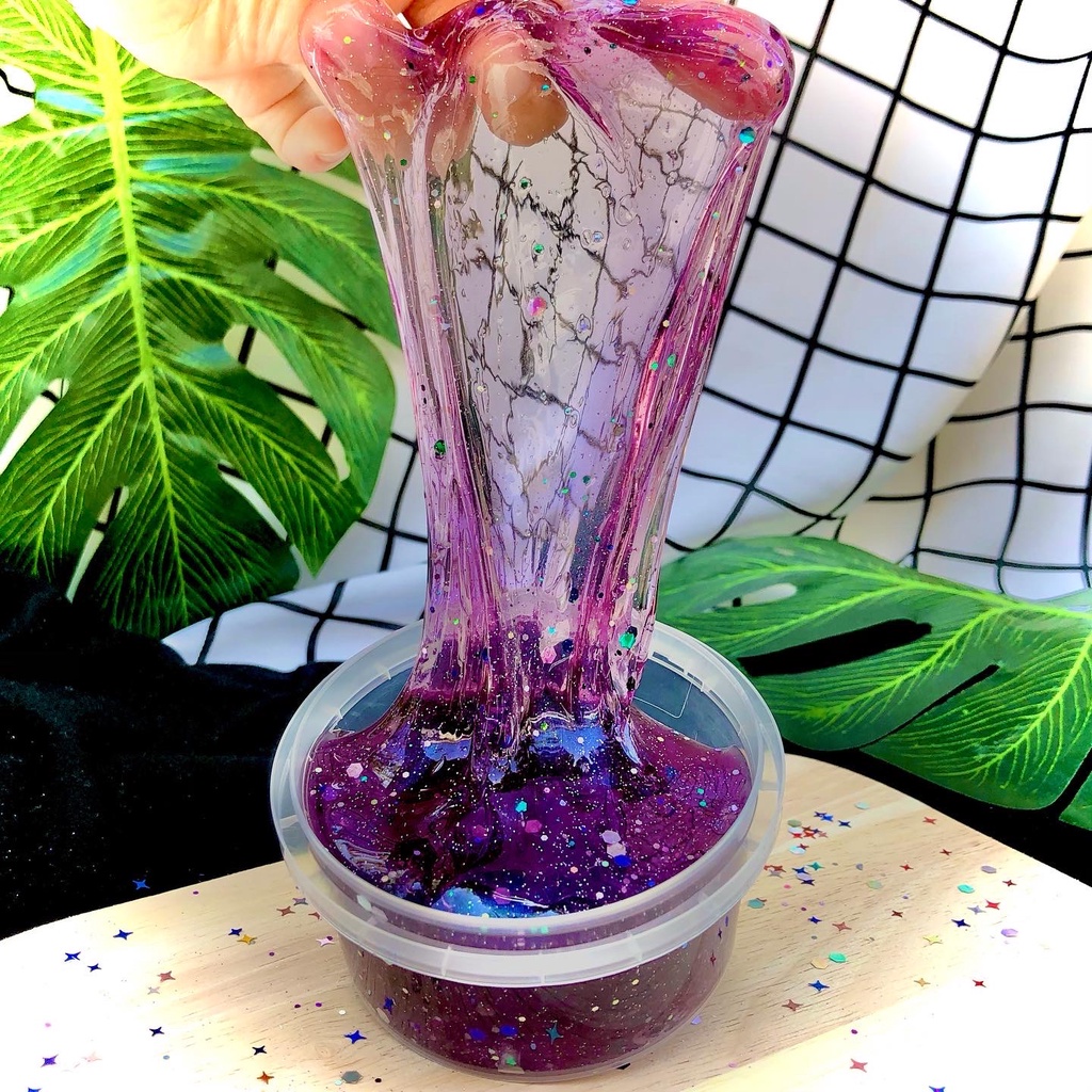 Galaxy slime🌌 กาแล็กซี่สไลม์ สีสวยมากกกก ปลอดภัย ไร้สาร สนุก เพลิดเพลิน🌌 - รูปที่ 2