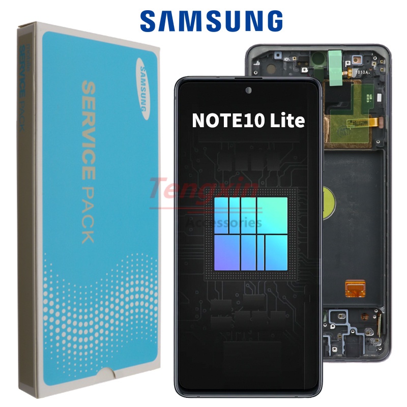 6.7 & 39;& 39; สําหรับ Samsung Galaxy หมายเหตุ 10 lite Lcd N770F/DS N770F/DSM จอแสดงผล Touch Screen 