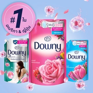 Downy ดาวน์นี่ น้ำยาปรับผ้านุ่มสูตรเข้มข้น ถุงเติม กลิ่นการ์เด้นบลูม 2 ลิตร Laundry Softener Garden Bloom 2 L