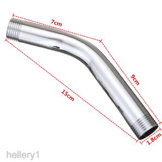 15cm Stainless Angled Shower Arm Extension Shower Arm Easy to install