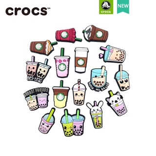 Jibbitz อุปกรณ์เสริมหัวเข็มขัด  crocs jibbitz  รูปดอกไม้ สําหรับตกแต่งรองเท้า