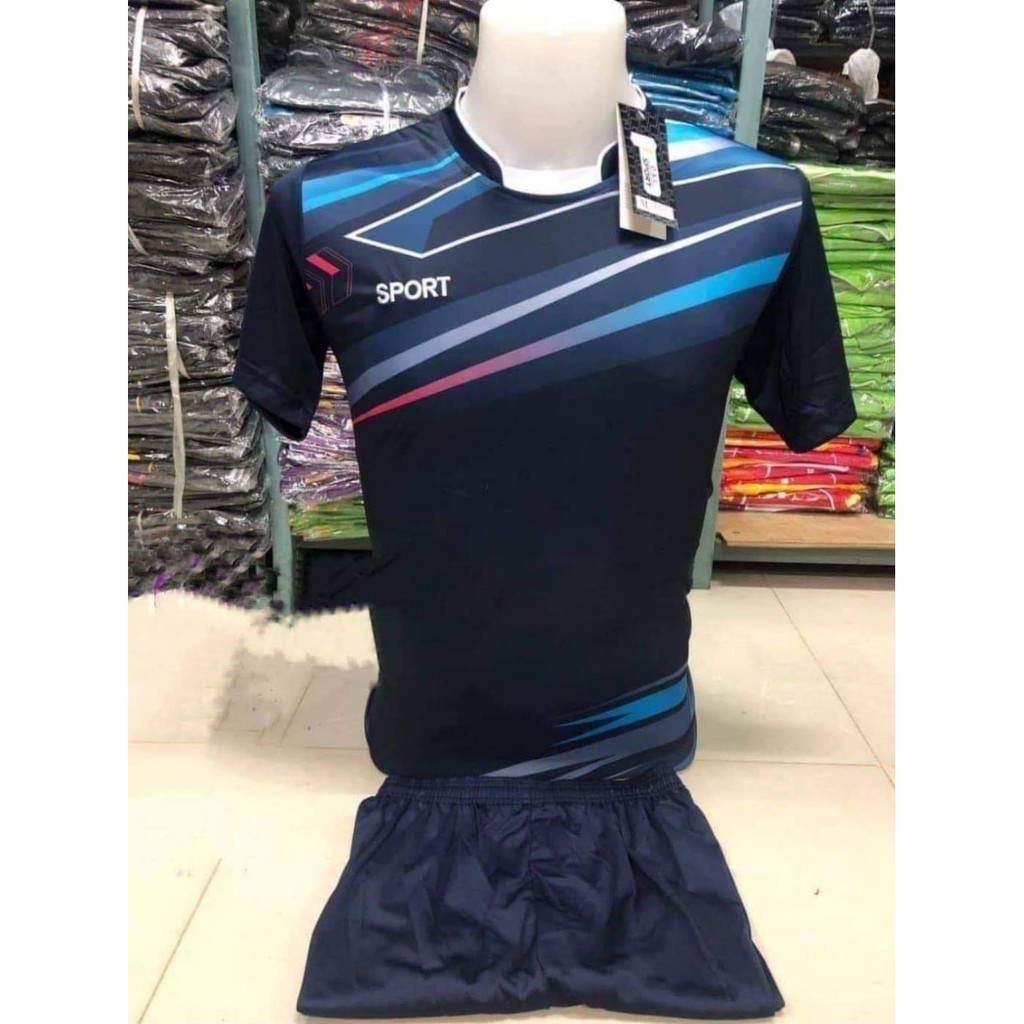 AnnShop25ชุดกีฬาใส่สบายลายเปลี่ยนใหม่ตลอดลายได้ไม่ตรงกับรูปที่ลงไว้ ชุดนักฟุตบอล เสื้อกีฬาผู้ชายได้ทั้ง เสื้อ กางเกง ชุด - รูปที่ 3