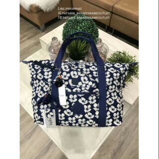 KIPLING ART L BEACH HANDBAG (LARGE) WITH PURSE ใบใหญ่จุใจวัสดุ Nylon &amp; Polyester 100%แท้💯💯💯