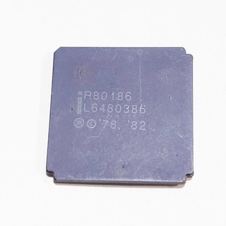 CPU INTEL 80186 VINTAGE X86