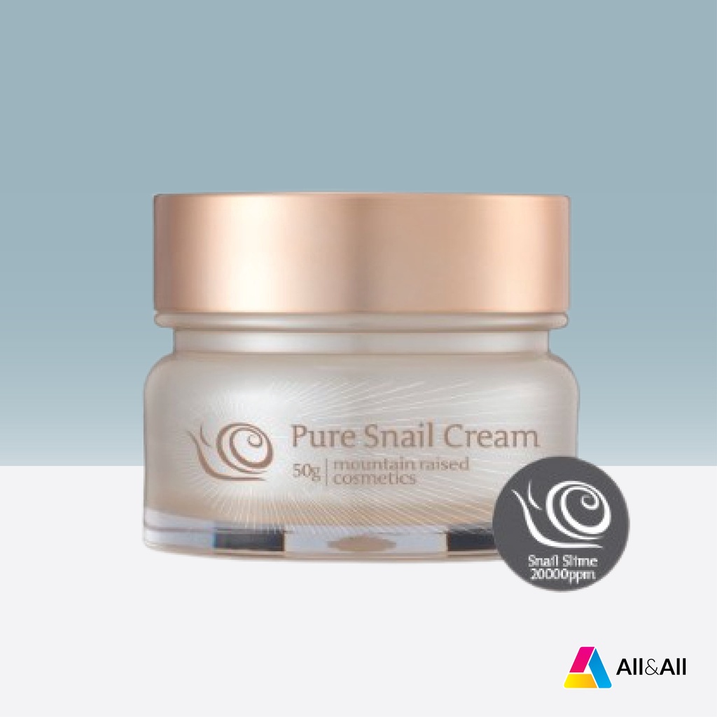 [UGB Guboncho] READY STOCK /  Pure Snail Cream 50g (Anti aging, anti wrinkle, pore, moisture, skin care, skin elasticity, smooth, soft skin, fresh skin)