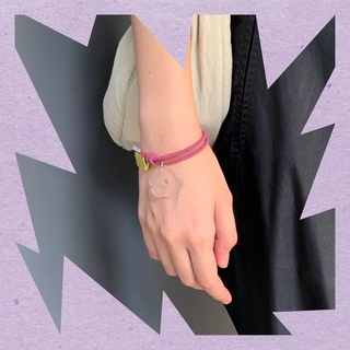 Playalot - Play Rope Bracelet กำไลเชือกปรับขนาดได้ (มี 4 สีให้เลือก)