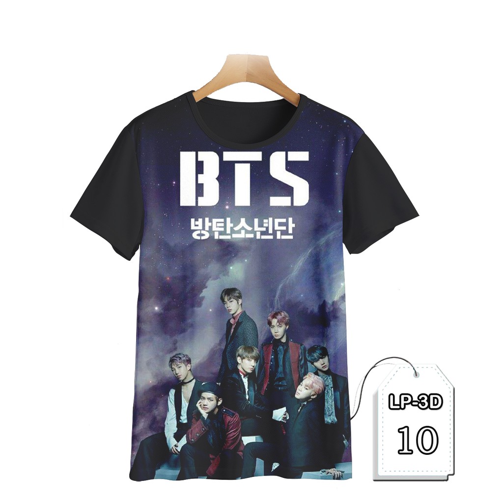 BTS เสื้อผ้าเด็กผู้หญิง BTS Kpop เสื้อผ้าศิลปิน LP3D-10